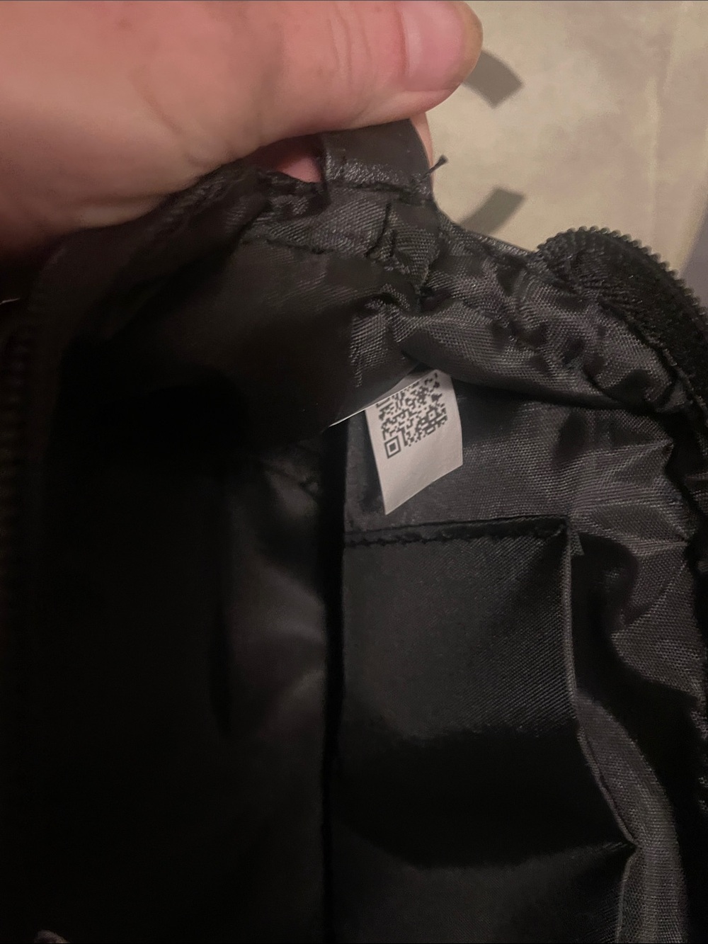 GWP Black Nylon Toiletry Pouch with White CC Logo - Picture 5 of 17